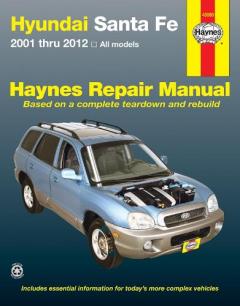 Hyundai Santa Fe Automotive Repair Manual 2001-12