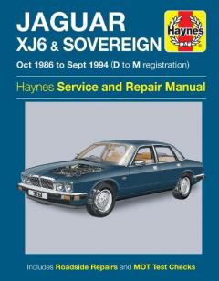 Coperta cărții Jaguar XJ6 & Sovereign Owners Workshop Manual