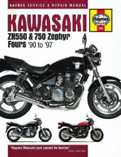 Coperta cărții Kawasaki ZR550 & 750 Zephyr Fours (90-97)