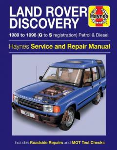 Coperta cărții Land Rover Discovery Petrol and Diesel Owners Workshop Manual