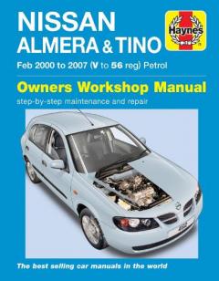Coperta cărții Nissan Almera & Tino Service and Repair Manual