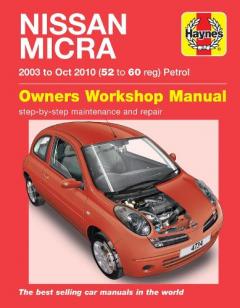 Coperta cărții Nissan Micra Owner's Workshop Manual