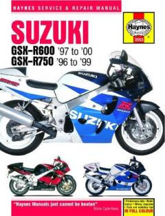Coperta cărții Suzuki GSX-R600 & 750 Motorcycle Repair Manual