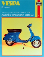 Vespa Scooters 90, 125, 150, 180 and 200cc Owner&#039;s Workshop Manual