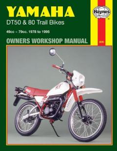Coperta cărții Yamaha DT50 and 80 Trail Bikes Owner's Workshop Manual