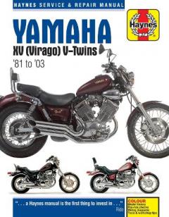 Coperta cărții Yamaha XV Virago Service and Repair Manual