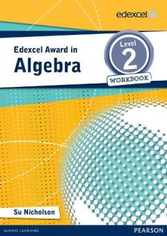Coperta cărții Edexcel Award in Algebra Level 2 Workbook
