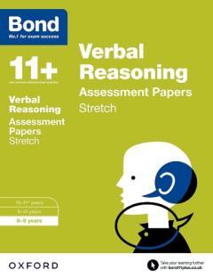 Coperta cărții Bond 11+: Verbal Reasoning: Stretch Papers