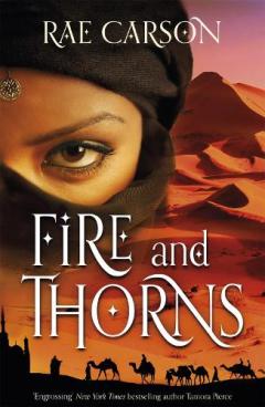 Coperta cărții Fire and Thorns