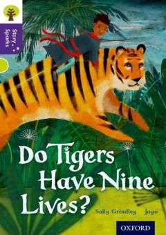 Coperta cărții Oxford Reading Tree Story Sparks: Oxford Level  11: Do Tigers Have Nine Lives?