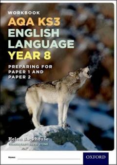 Coperta cărții AQA KS3 English Language: Year 8 Test Workbook Pack of 15