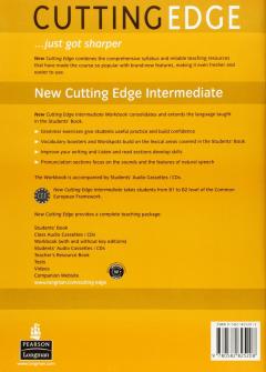 New Cutting Edge Intermediate Workbook with Key