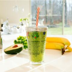 Pahar pentru Smoothie - Smoothie Recipe Glass