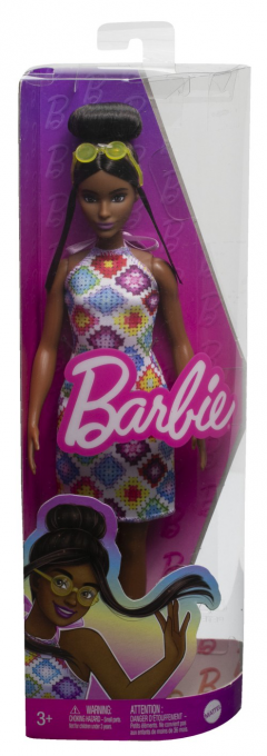 Papusa - Barbie Fashionistas - Satena cu ochelari de soare galbeni