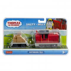 Thomas locomotiva motorizata - Selly cu vagon