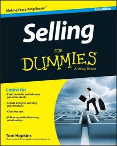 Coperta cărții Selling For Dummies