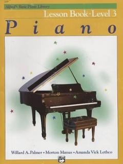 Coperta cărții ALFREDS BASIC PIANO COURSE LESSON BOOK 3