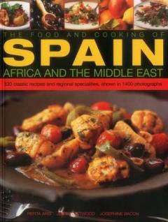 Coperta cărții Food and Cooking of Spain, Africa and the Middle East