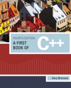 A First Book of C++