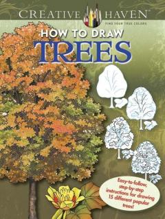Coperta cărții Creative Haven How to Draw Trees
