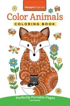 Coperta cărții Color Animals Coloring Book