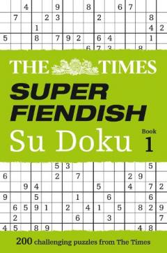 Coperta cărții The Times Super Fiendish Su Doku Book 1