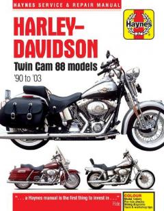 Coperta cărții Harley Davidson Twin Cam 88, 96 & 103 Service and Repair Manual