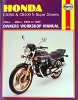 Honda CB250 and CB400N Superdreams Owner&#039;s Workshop Manual