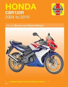 Coperta cărții Honda CBR125R Service & Repair Manual