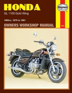 Coperta cărții Honda GL1100 Gold Wing Owner's Workshop Manual