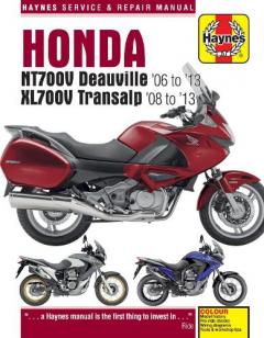 Coperta cărții Honda NT700V Deauville & XL700V Transalp