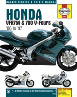 Honda VFR750 &amp; 700 V-Fours Motorcycle Repair Manual