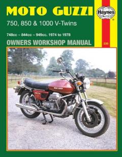 Coperta cărții Moto Guzzi V-Twins Owner's Workshop Manual