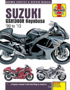 Coperta cărții Suzuki GSX 1300R Hayabusa