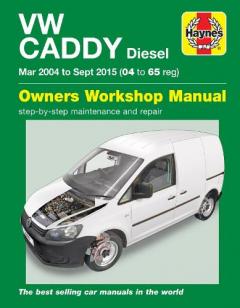 Coperta cărții VW Caddy Diesel (Mar '04-Sept '15) 04 to 65