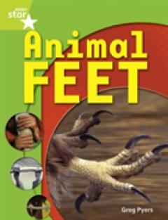 Coperta cărții Rigby Star Guided Quest Year 1 Green Level: Animal Feet Reader Single