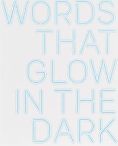 Carnet - Graphic Glow S - Seven Words That Glow In The Dark