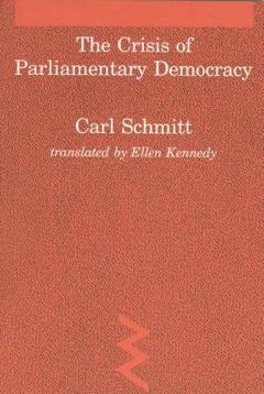 The Crisis of Parliamentary Democracy