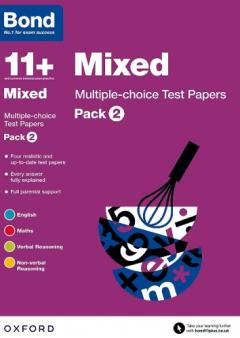 Coperta cărții Bond 11+: Mixed: Multiple-choice Test Papers