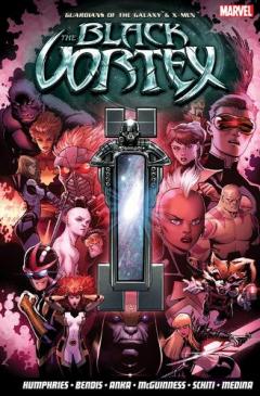 Coperta cărții Guardians Of The Galaxy & X-men: The Black Vortex
