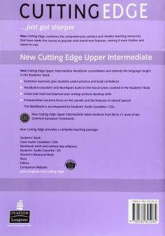 New Cutting Edge Upper-Intermediate Workbook with Key
