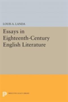 Essays in Eighteenth-Century English Literature