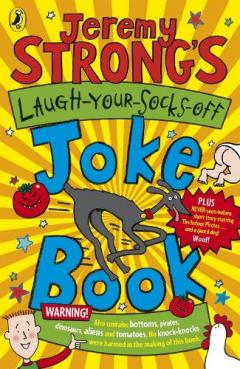 Coperta cărții Jeremy Strong's Laugh-Your-Socks-Off Joke Book