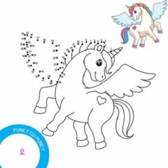 Desenez si colorez unicorni