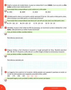 Matematica. Teste pentru Evaluarea Nationala. Clasa a IV-a