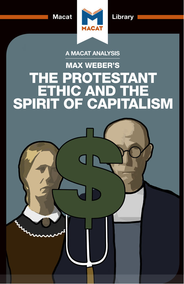 the protestant ethic and spirit of capitalism was written by