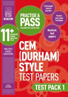 Coperta cărții Practise and Pass 11+ CEM Test Papers - Test Pack 1