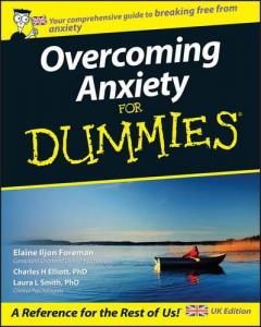 Coperta cărții Overcoming Anxiety For Dummies