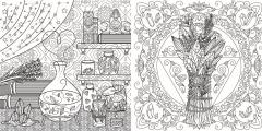 Power of Magic Colouring Book