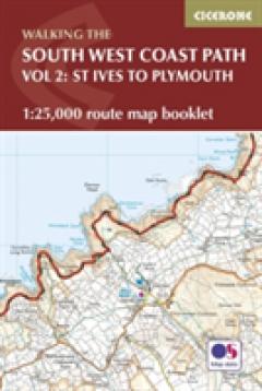 South West Coast Path Map Booklet - St Ives to Plymouth